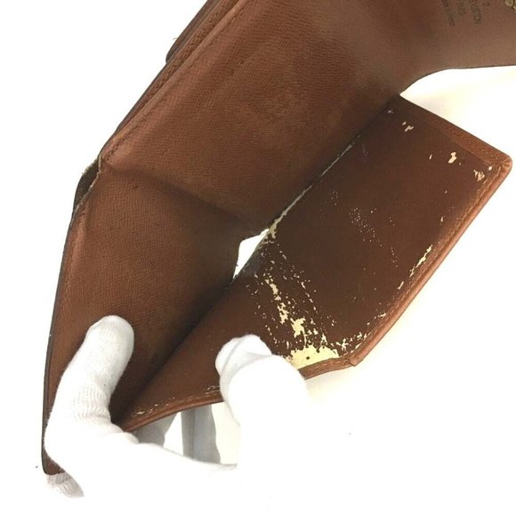 215127R Louis Vuitton Wallet Portefeiulle Elise Brown Monogram - Picture 6 of 9